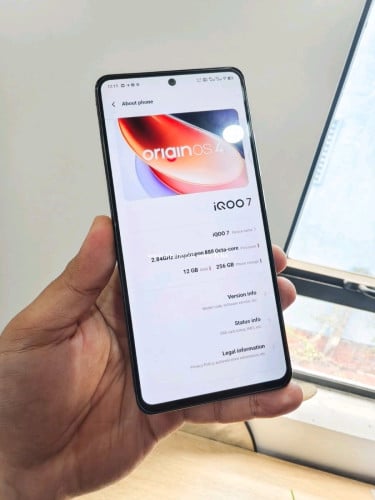 sell IQOO 7 ស្អាត 99% CH 12/256G