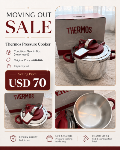Thermos Pressure Cooker (6L)