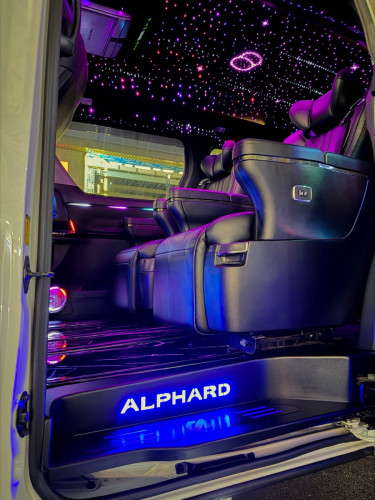 TOYOTA ALPHARD 011 🆙 023 មុខជប៉ុន លេងBody-kit ១ជុំ កៅអីធំម៉ាស្សាVIP ក្នុងខ្មៅ ដំបូលផ្កាយ 🌌✨💫☄️🌟