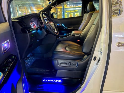 TOYOTA ALPHARD 011 🆙 023 មុខជប៉ុន លេងBody-kit ១ជុំ កៅអីធំម៉ាស្សាVIP ក្នុងខ្មៅ ដំបូលផ្កាយ 🌌✨💫☄️🌟