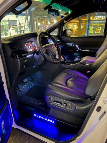 TOYOTA ALPHARD 011 🆙 023 មុខជប៉ុន លេងBody-kit ១ជុំ កៅអីធំម៉ាស្សាVIP ក្នុងខ្មៅ ដំបូលផ្កាយ 🌌✨💫☄️🌟