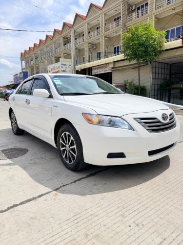 Toyota Camry2007 Full Option hybrid  ផ្លាក​លេខ​ភ្នំពេញ​2AY ទឹកថ្នាំនៅសុីន85% ឡានម្ចាស់ដេីមទីមួយ