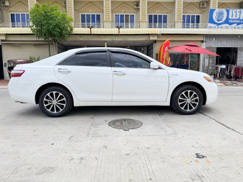 Toyota Camry2007 Full Option hybrid  ផ្លាក​លេខ​ភ្នំពេញ​2AY ទឹកថ្នាំនៅសុីន85% ឡានម្ចាស់ដេីមទីមួយ