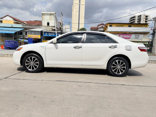 Toyota Camry2007 Full Option hybrid  ផ្លាក​លេខ​ភ្នំពេញ​2AY ទឹកថ្នាំនៅសុីន85% ឡានម្ចាស់ដេីមទីមួយ
