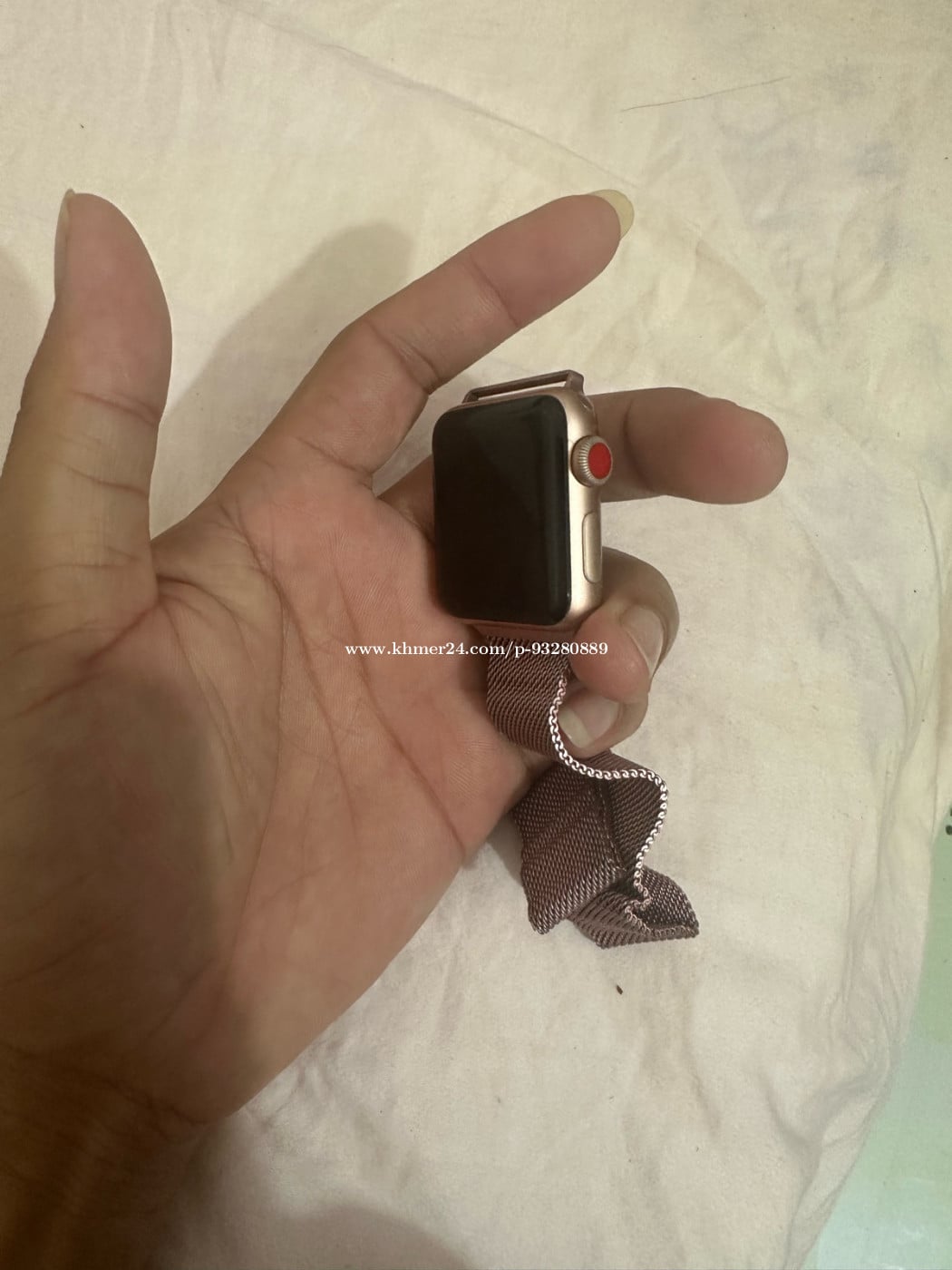 ចង់លក់ Iwatch ព្រោះបាត់ឆ្នាំងសាក