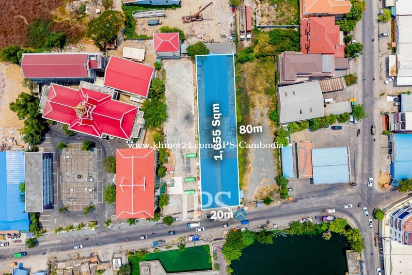 #សម្រាប់លក់ 🏭 ឃ្លាំងពាណិជ្ជកម្មទំហំ 1,655 ម៉ែត្រការ៉េ – ចោមចៅ ១ ភ្នំពេញ