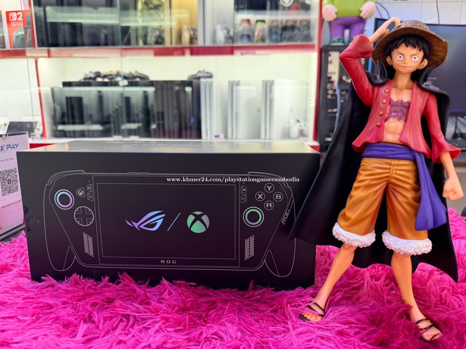 Rog Xbox Ally X (CPU: AMD Ryzen AI Z2 Extreme) Ram24,storage 1TB