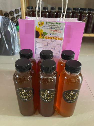 ទឹកឃ្មុំឆៅសុទ្ធ ៣លីត្រ ១០៥០០០៛ ហ្វ្រីសេវាដឹកជូន មានវិធីពិសោធន៍ទឹកឃ្មុំសុទ្ធ