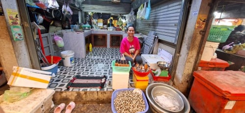 លក់តូបអាជីវកម្ម ក្នុងផ្សារសាមគ្គី ទីរួមខេត្តកំពត