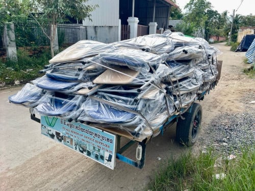 កៅអីសិស្ស ក្ដារកៅស៊ូ 100%