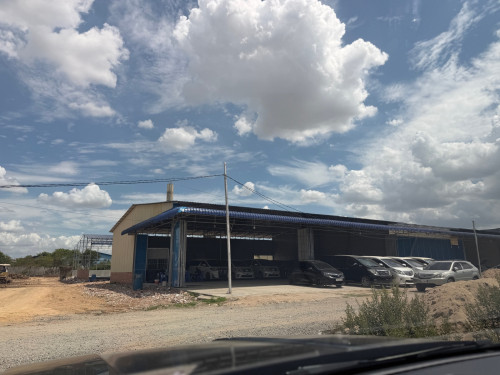 ឃ្លាំង 10x20m សម្រាប់ជួល ជិតឈូកមាស
