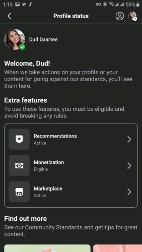 លក់Facebook CM setup topic us