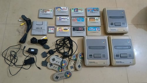 មានលក់ ម៉ាស៊ីនgame Super famicom Original