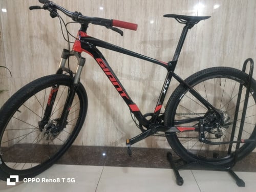 * Giant XTC 820 * តួរអាលុយSL* រង្វង់27.5 Size M បូមខ្យល់* ហ្វ្រាំងប្រេង Shimano MT200