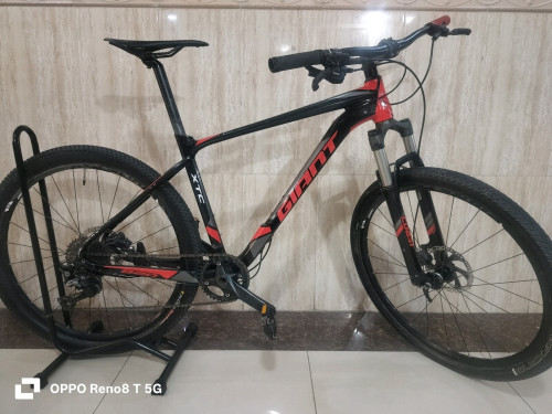 * Giant XTC 820 * តួរអាលុយSL* រង្វង់27.5 Size M បូមខ្យល់* ហ្វ្រាំងប្រេង Shimano MT200