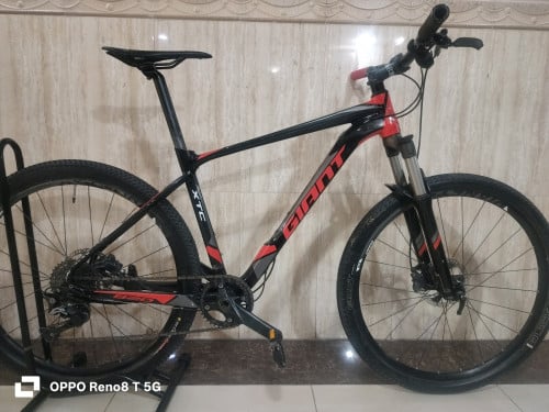 * Giant XTC 820 * តួរអាលុយSL* រង្វង់27.5 Size M បូមខ្យល់* ហ្វ្រាំងប្រេង Shimano MT200