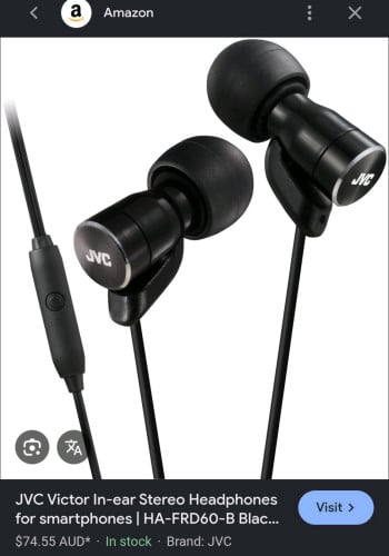 កាស JVC Iem
