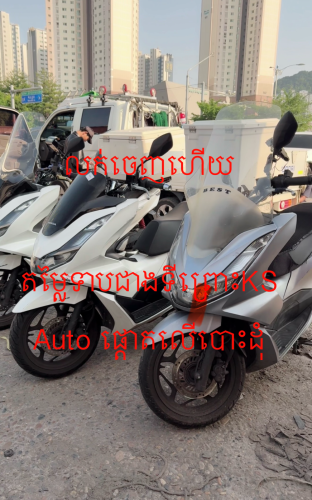 ម៉ូតូក្រដាសពន្ធ បង់ពន្ធស្របច្បាប់ PCX តម្លៃ 1800$ បោះដុំ និង លក់រាយ
