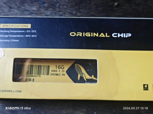 លក់ Ram DDR4 2666mhz 35$ new box