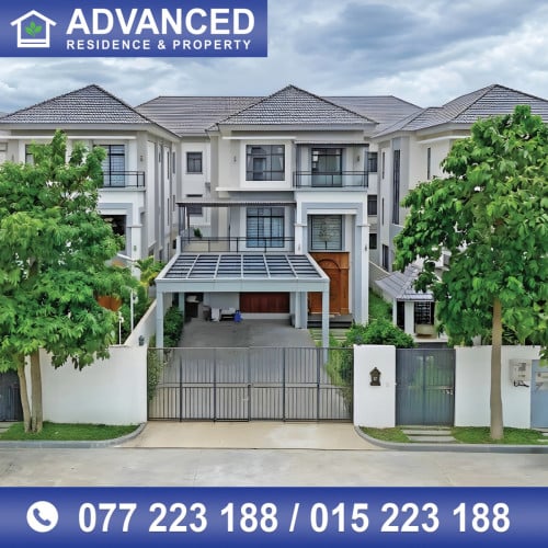 🏠 វីឡាឃ្វីន (Queen) ក្នុងបុរី រិទ្ធិ 598 (មានដេគ័រឈើប្រណិត) ត្រូវការលក់បន្ទាន់ខ្លាំង
