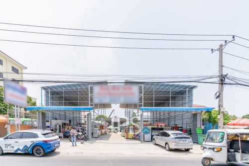 #សម្រាប់លក់ 🏭 ឃ្លាំងពាណិជ្ជកម្មទំហំ 1,655 ម៉ែត្រការ៉េ – ចោមចៅ ១ ភ្នំពេញ