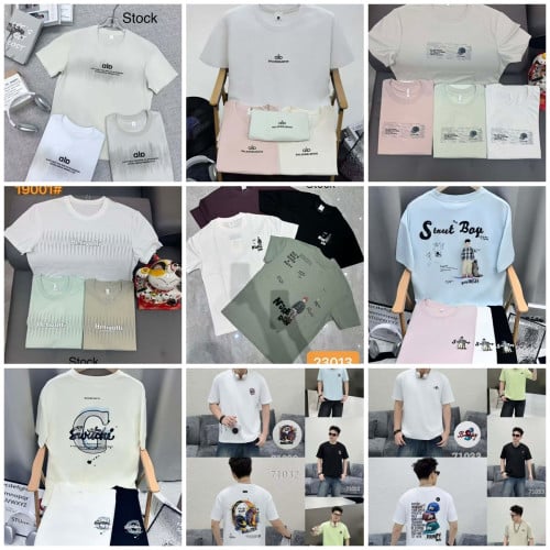👕 អាវបុរសម៉ូតថ្មីមកដល់ហើយ 🔥(បោះដុំនិងរាយ)