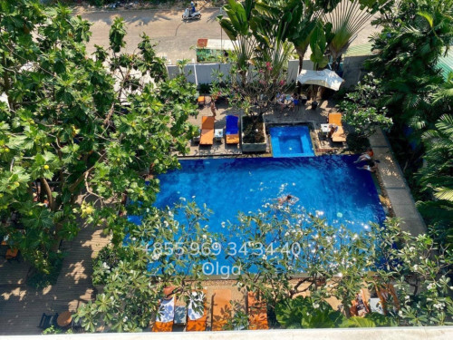 🔑  Siem Reap, Apartment with Swimming pool for Rent (#08701)