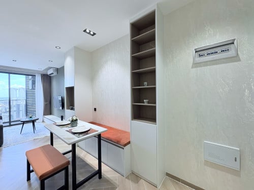1bed 1bath for rent in BKK1, Time Square 5
