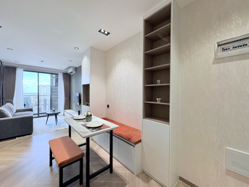 1bed 1bath for rent in BKK1, Time Square 5