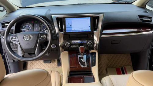 Alphard 2015 upgrade 2025 Hybrid full ធានាឡានស្អាត អត់បុកប៉ះ