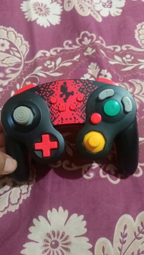 Controller switch mario edtion ប្រើជាមួយថ្ម AA