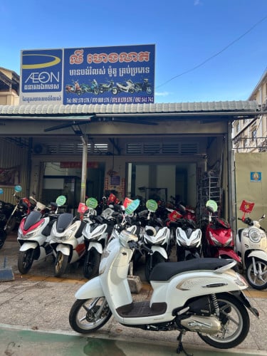 Honda Scoopy 2020y ស្អាត ម៉ាស៊ីនសន្នុំ រំលស់សុទ្ធ