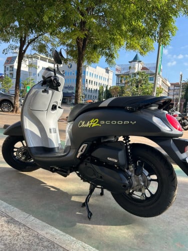 Honda Scoopy 2024y ម៉ូតូស្អាត សន្នុំស៊ីន រំលស់សុទ្ធ100%