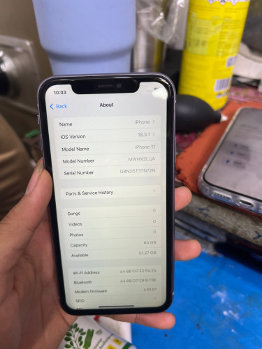iPhone 11 64g មានស្គេន
