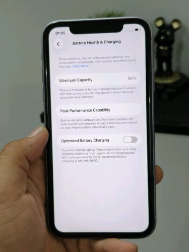 iPhone 11 64g សានុំហ្សីន ស្អាត98%