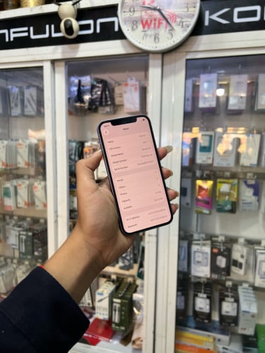 iPhone 12 ពណ៌ស្វាយ 🍏 LLA 64GB  Battery 88% 🔋 តួស្អាត 99% សំណុំហ្សីន
