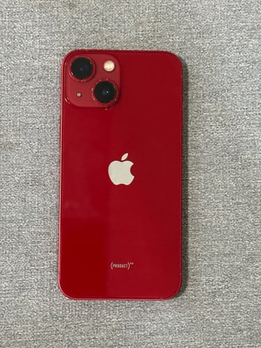 iPhone 13 mini Red 256G LL/A Battery 74%(សុំនុំ មិនដែលគាស់)(មកមើលមុនបានមុន)