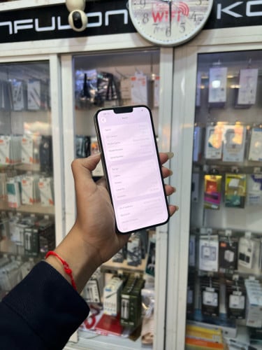 iPhone 13pro max 🍏128GB LLA  Battery 93% 🔋 តួស្អាត 99% សំណុំហ្សីន