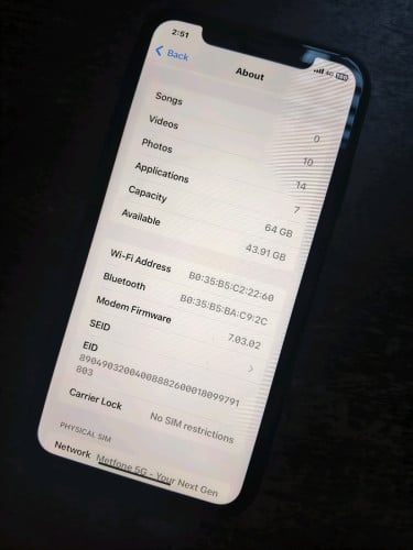 Iphone XR 64G ស្រណំមិនធ្លាប់ផ្លាស់ប្ដូរ