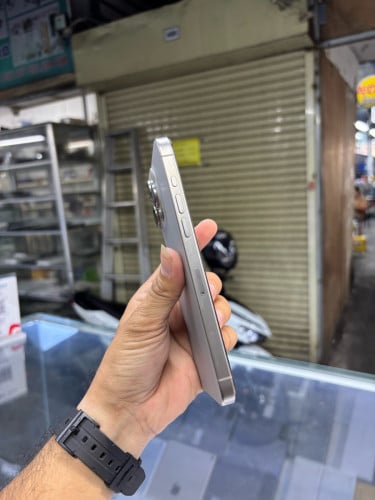 Iphone15pro max 256G ZP sim2 ESIM ម៉ាសុីនសានុំណែន ថ្ម81%