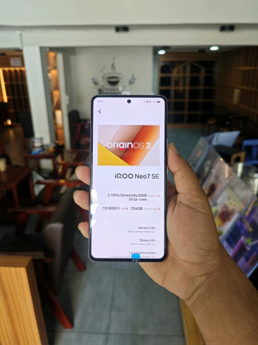 iQOO Neo 7 SeRam12/256gតំលៃ130$