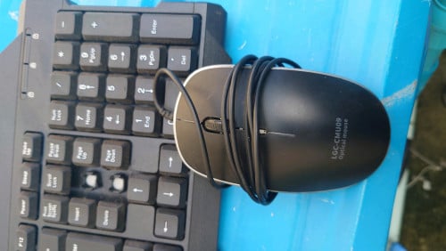 Keyboard mouse powerbank 1ឈុត 5$