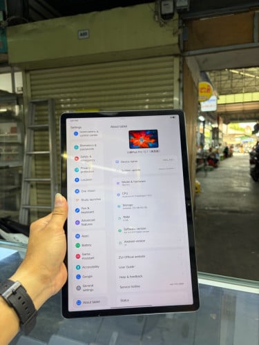 Lenovo pad pro12.7inh 256G Ram8G សានុំស្រុីន 99% ខេសស្រុីន