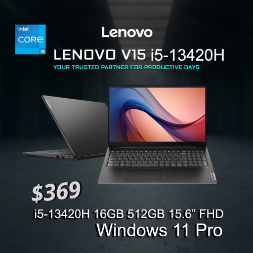 Lenovo V15 Business laptop $349