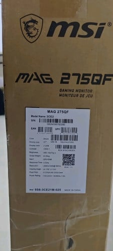 MSI MONITOR 27inch 165Hz