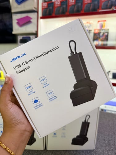 Multifunction Adapter type-C 6in1 for PC Handheld