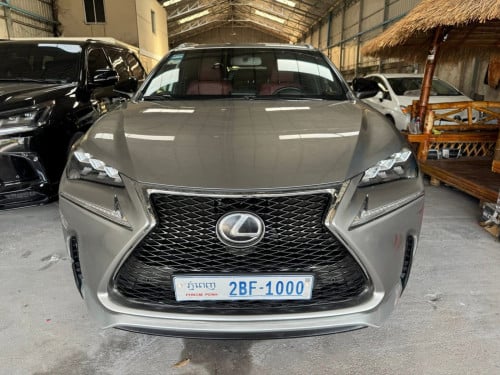 Nx200T 016 Fsport 4បូតុង​ ពណ៌​ទីតានៀម​ ក្នុងCherry