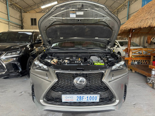 Nx200T 016 Fsport 4បូតុង​ ពណ៌​ទីតានៀម​ ក្នុងCherry