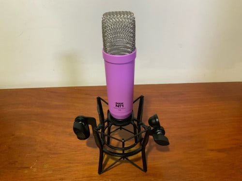 RØDE NT1 Signature Series Condenser Microphone (Pink) - Mint Condition Studio Bundle