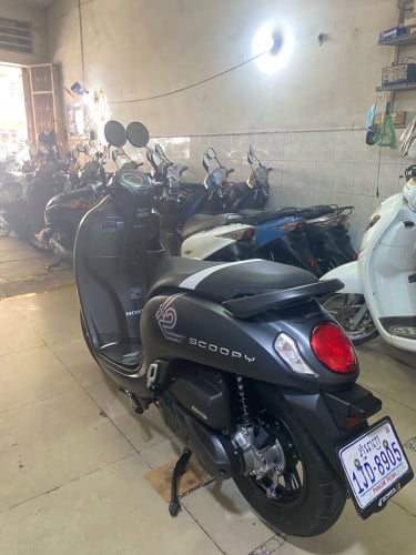 SCOOPY-I 2020 (ម៉ូតូក្រុមហ៊ុននៅស្អាត90%ខ្ចៅខ្ចងនៅសំណុំមួយជុំ)
